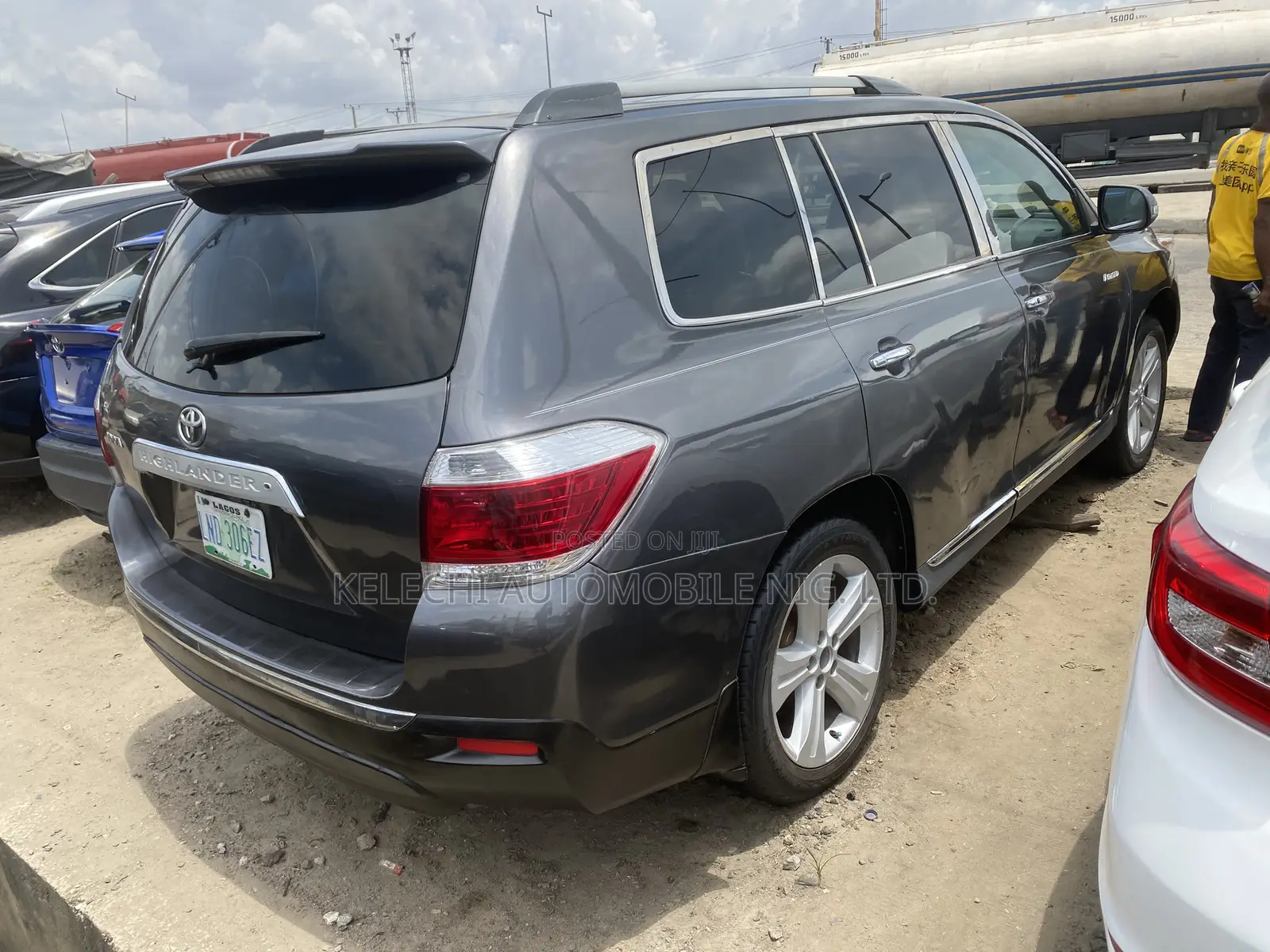 Toyota Highlander Limited 3.5l 4WD 2013 Gray