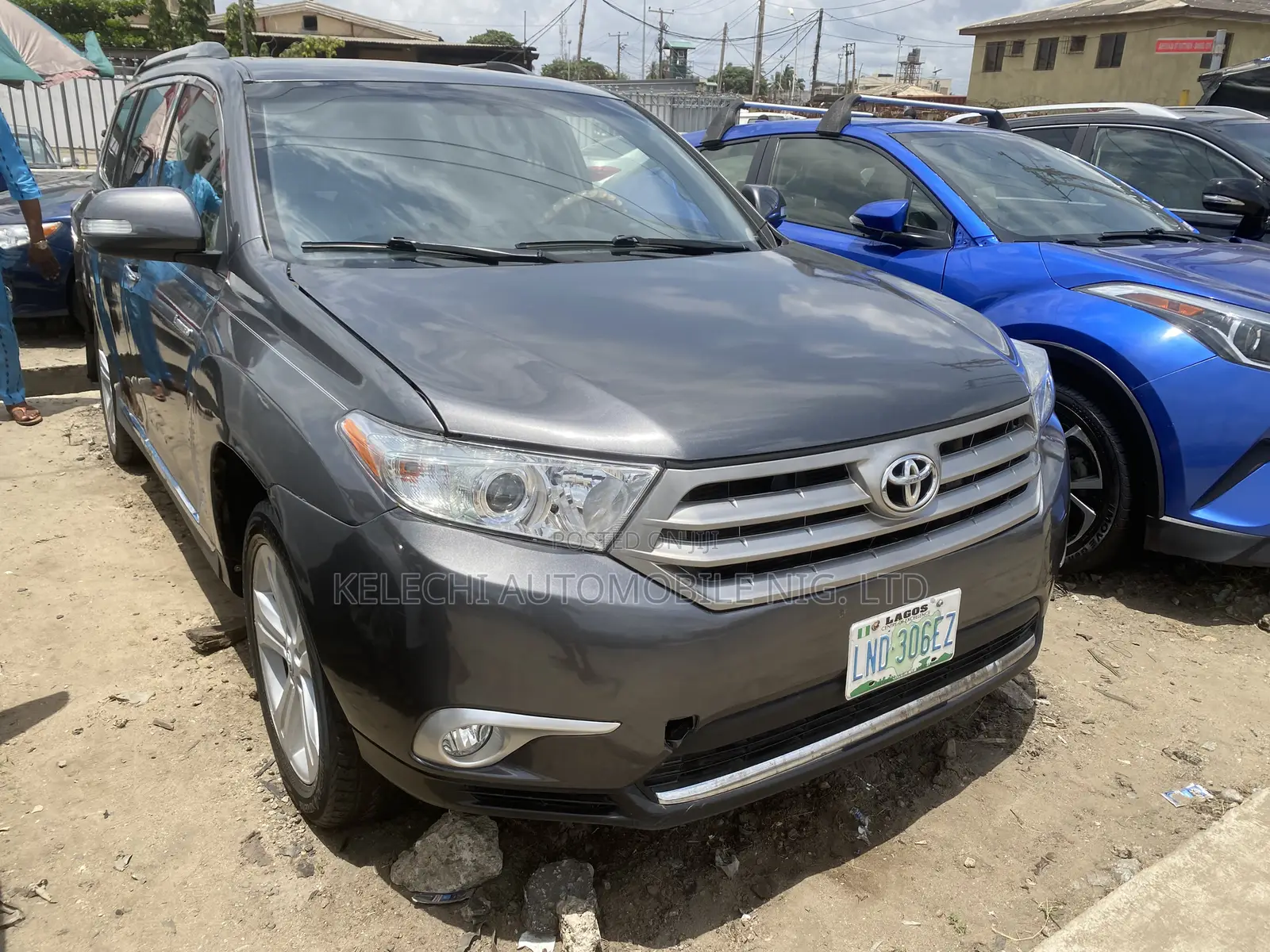 Toyota Highlander Limited 3.5l 4WD 2013 Gray