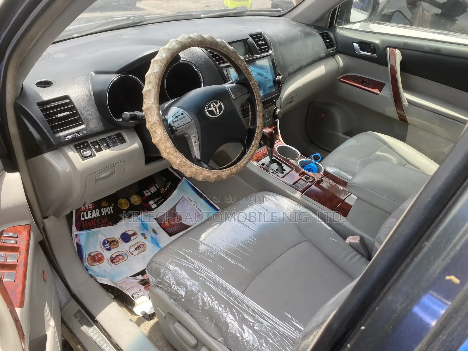 Toyota Highlander Limited 3.5l 4WD 2013 Gray