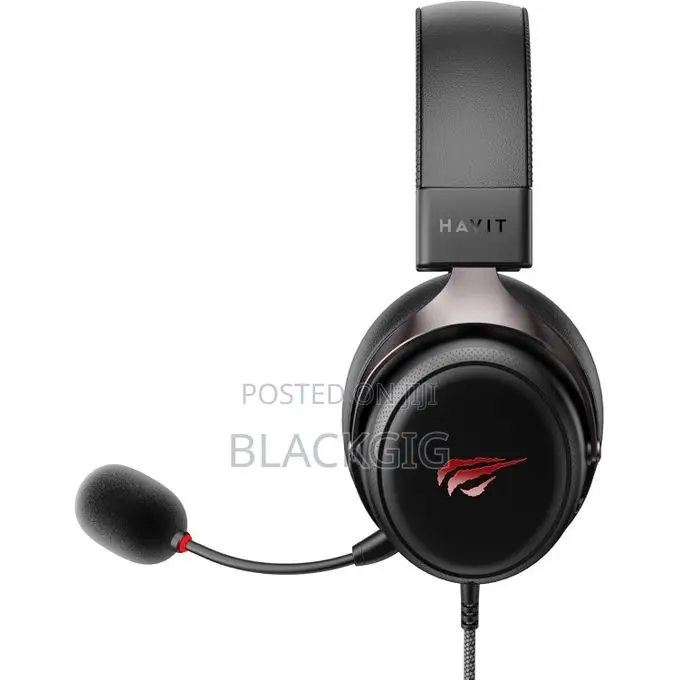 Havit Gaming Headset With Mic Anc Microphone Gamers Headphones 3.5mm