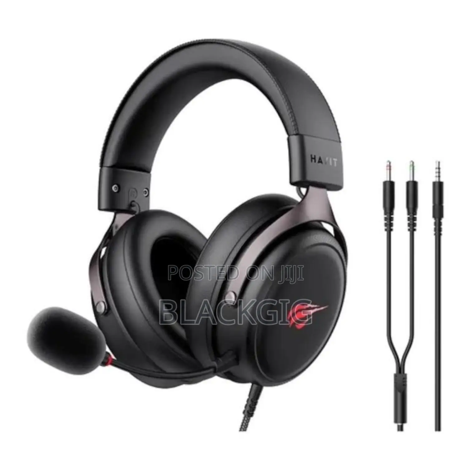 Havit Gaming Headset With Mic Anc Microphone Gamers Headphones 3.5mm