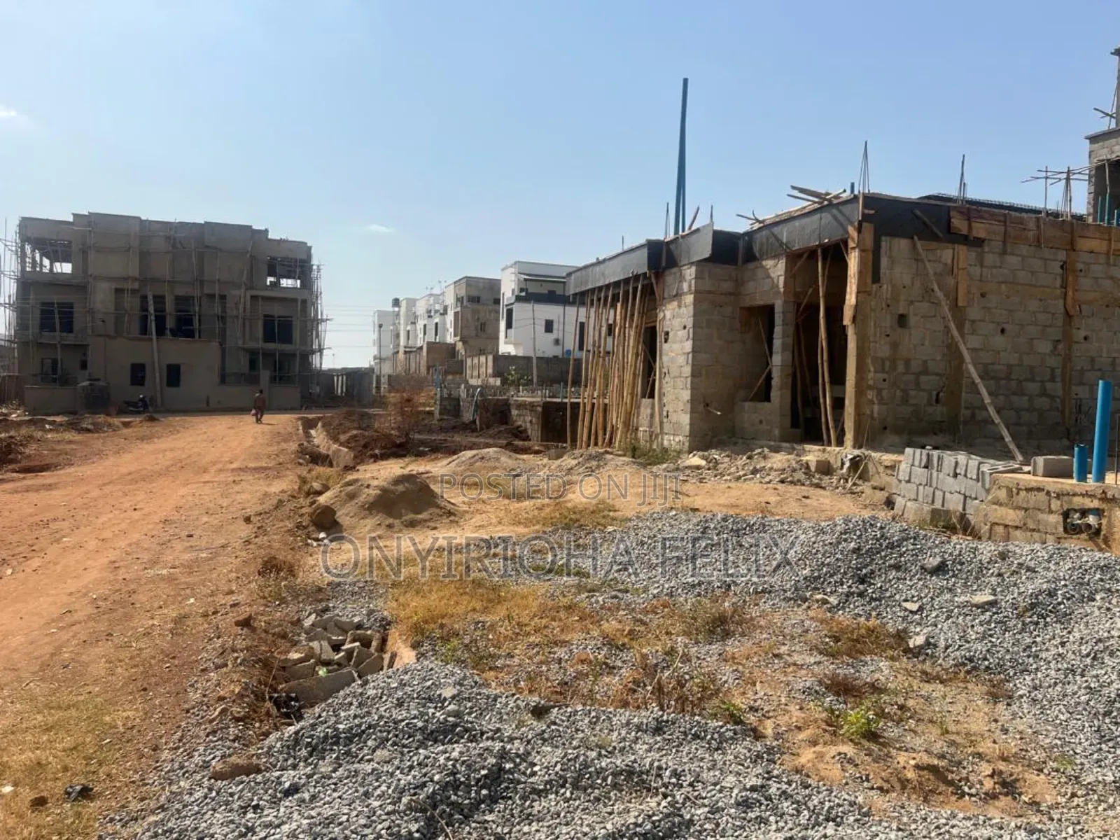 Estate Plot to Be Built 4bedroom Terrace Duplex