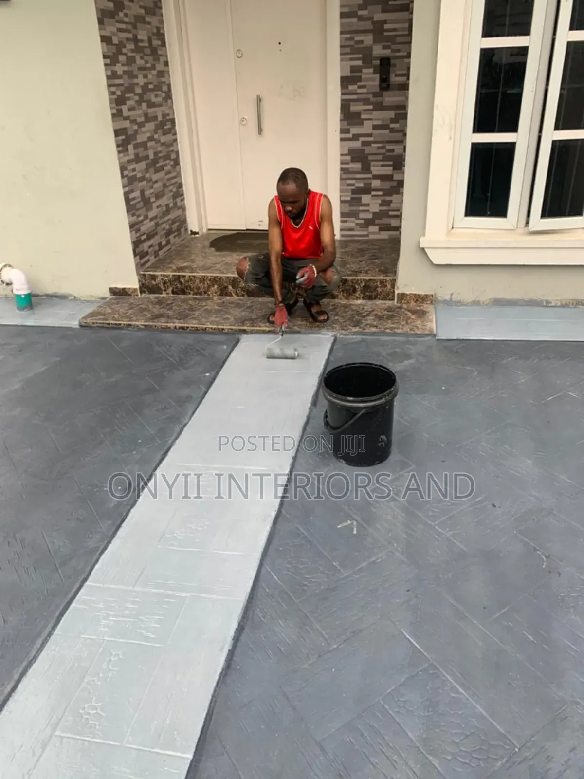 Concrete Stamp Floor