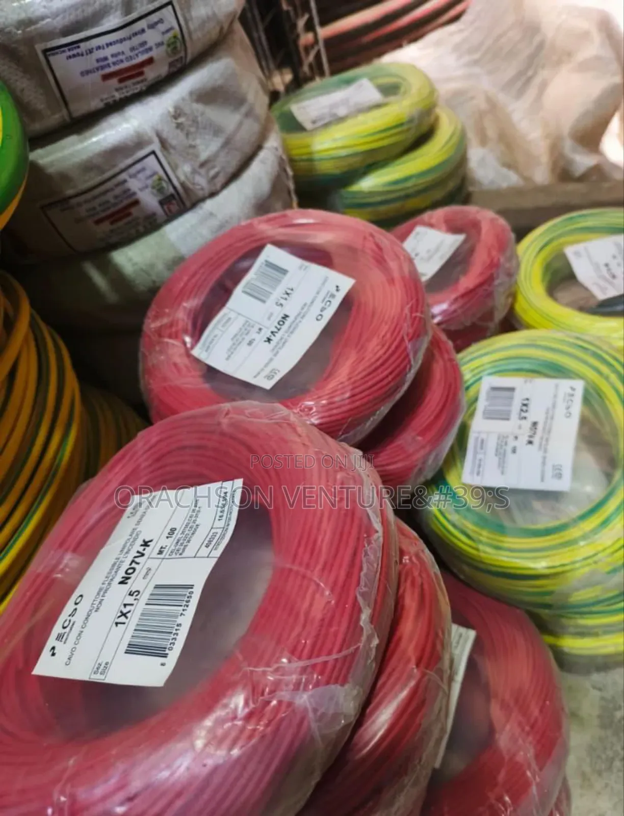 Rolls of 2.5m2 Single Flexible Cable (Control Cable)