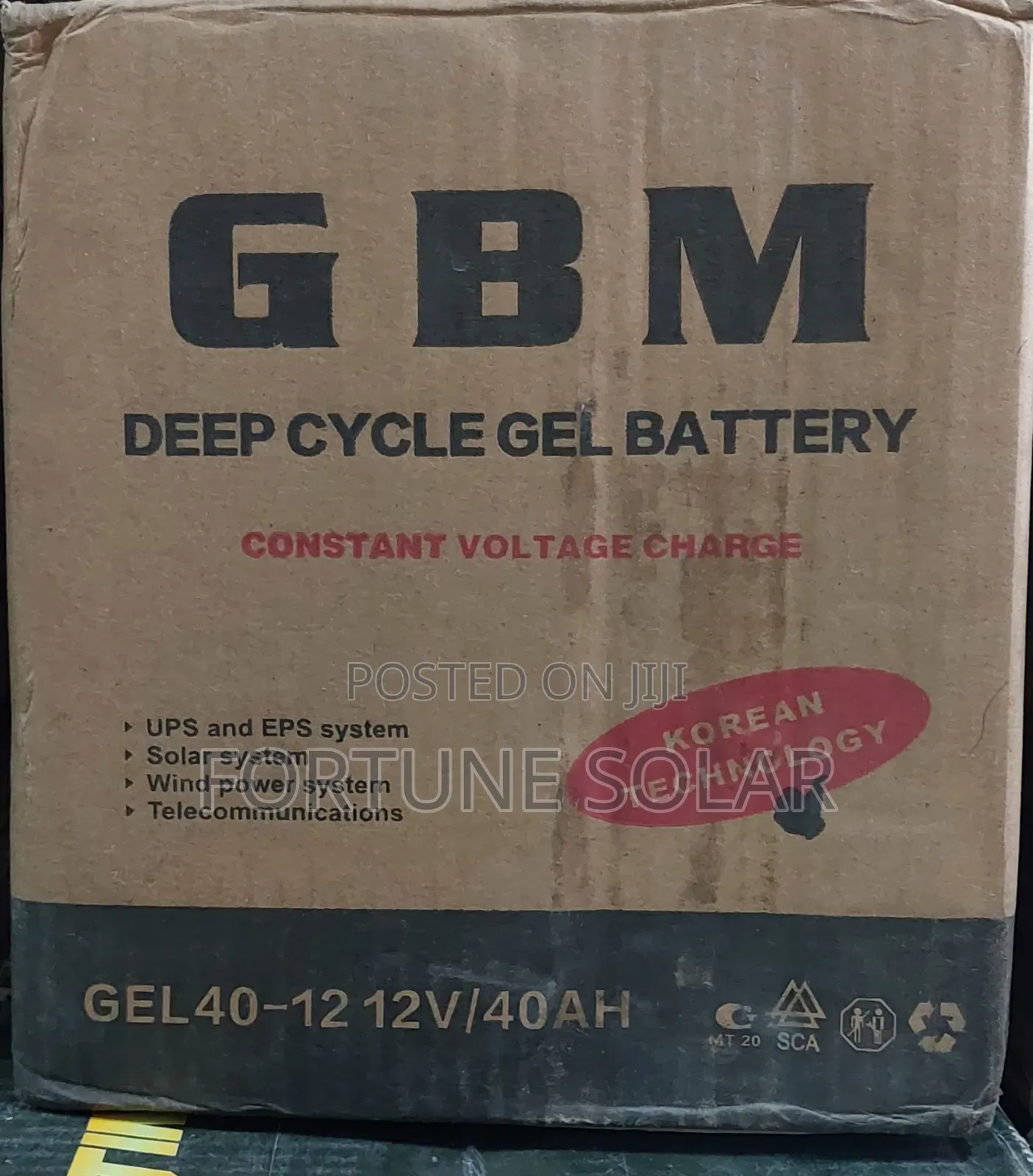 40ah 12v, Gell Dry Cell Battery