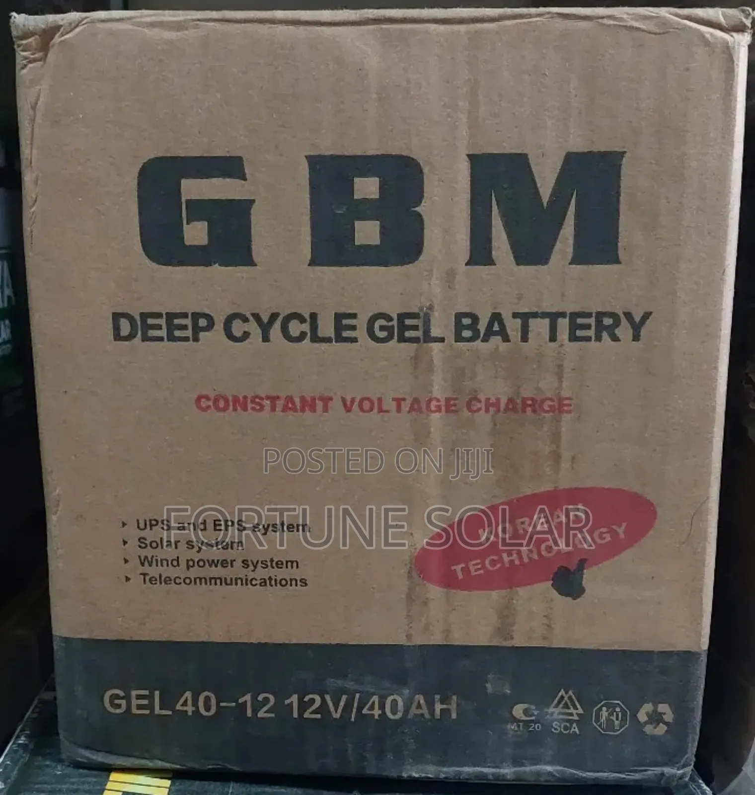 40ah 12v, Gell Dry Cell Battery