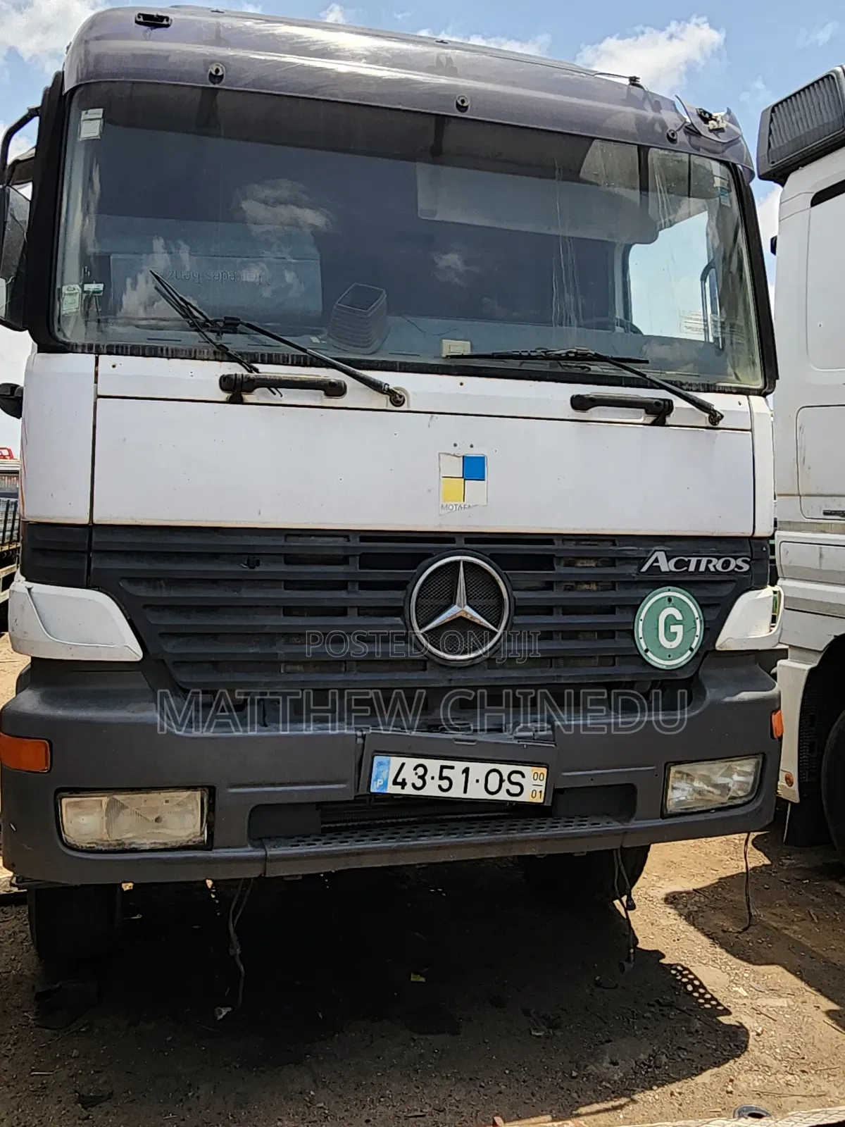 Super Clean Foreign Used Mercedes Benz Actros 3235 Long Chassis
