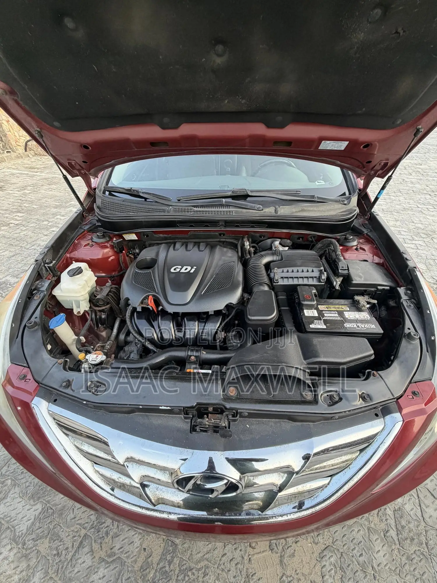Hyundai Sonata 2012 Red