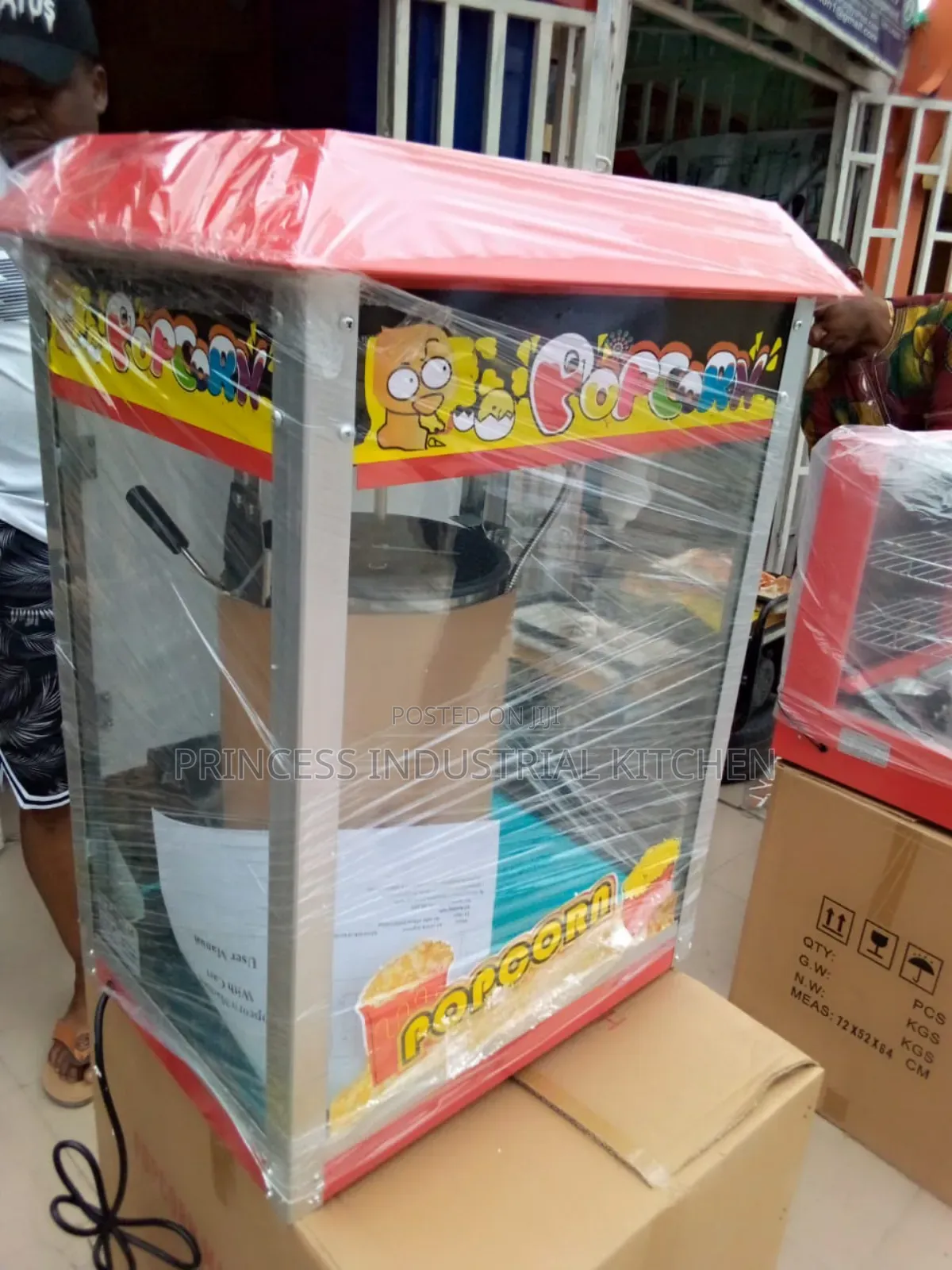 Electric Pop Corn Machine