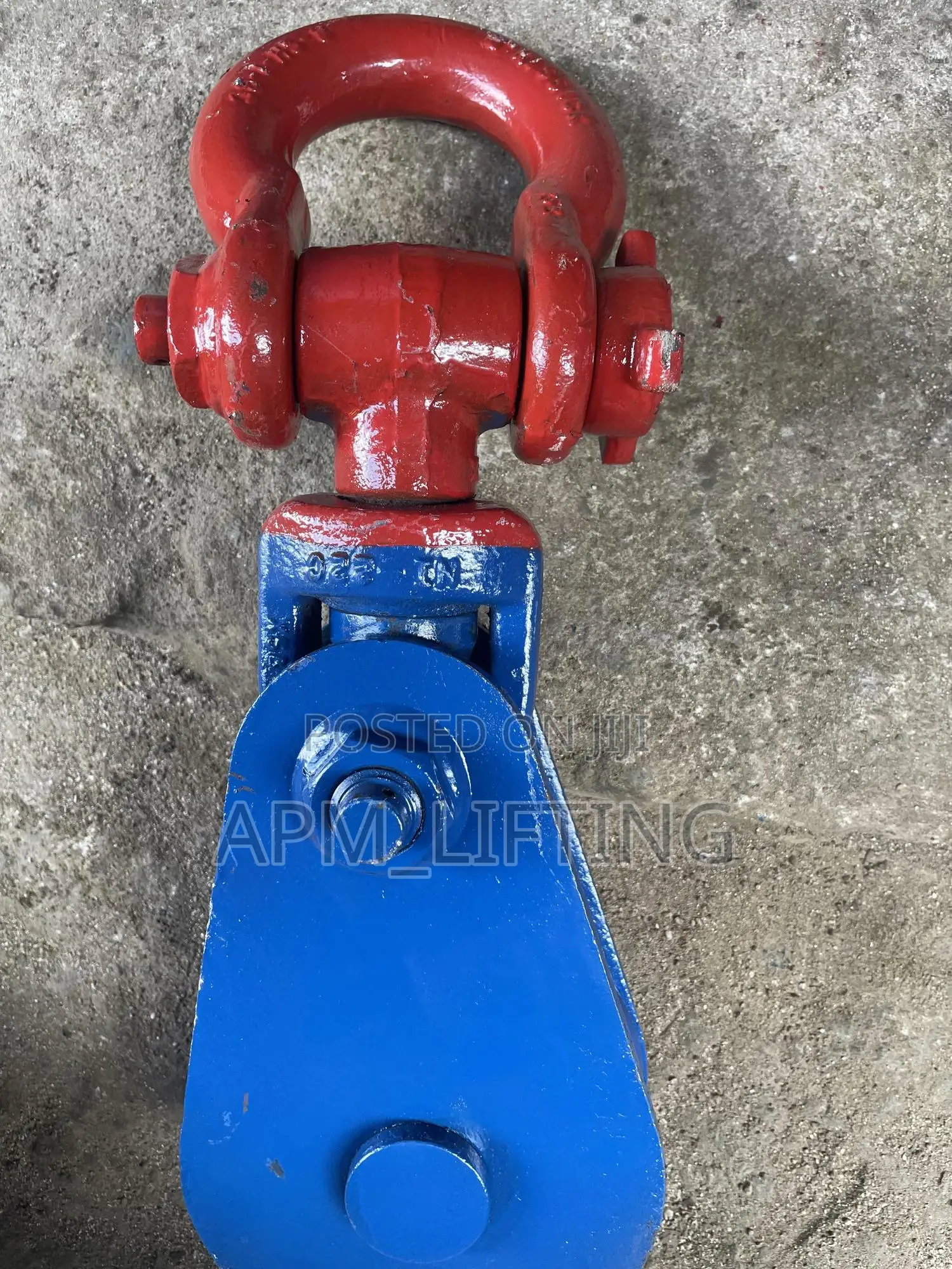 Heavy Duty 20tons Mckissick Single Sheave Pulley Snatch Block