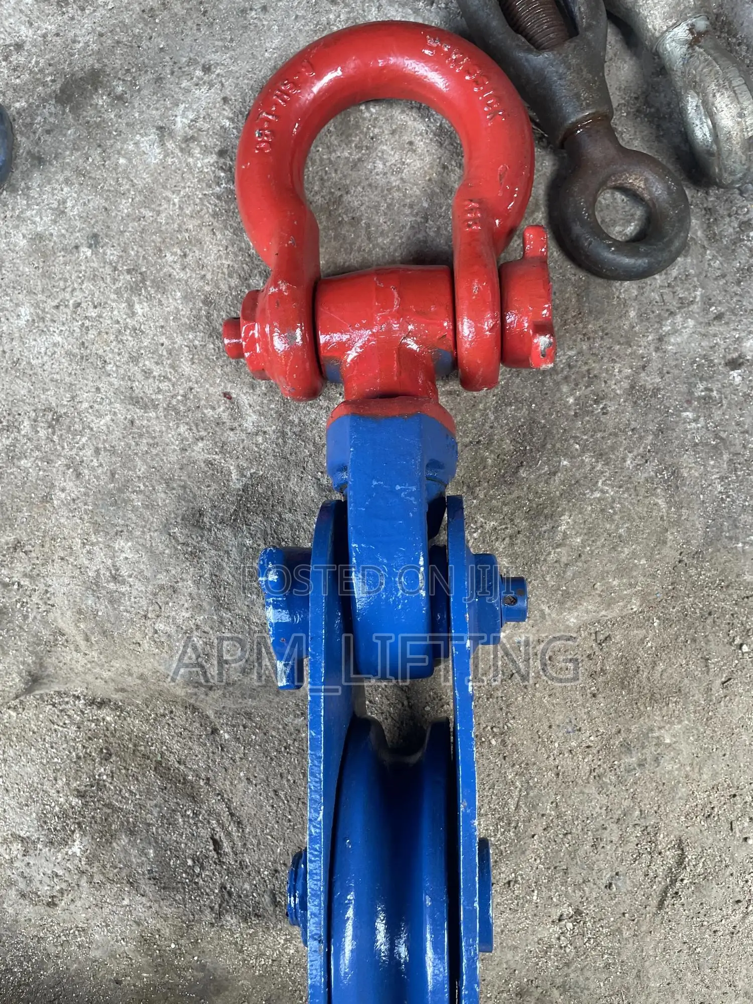 Heavy Duty 20tons Mckissick Single Sheave Pulley Snatch Block