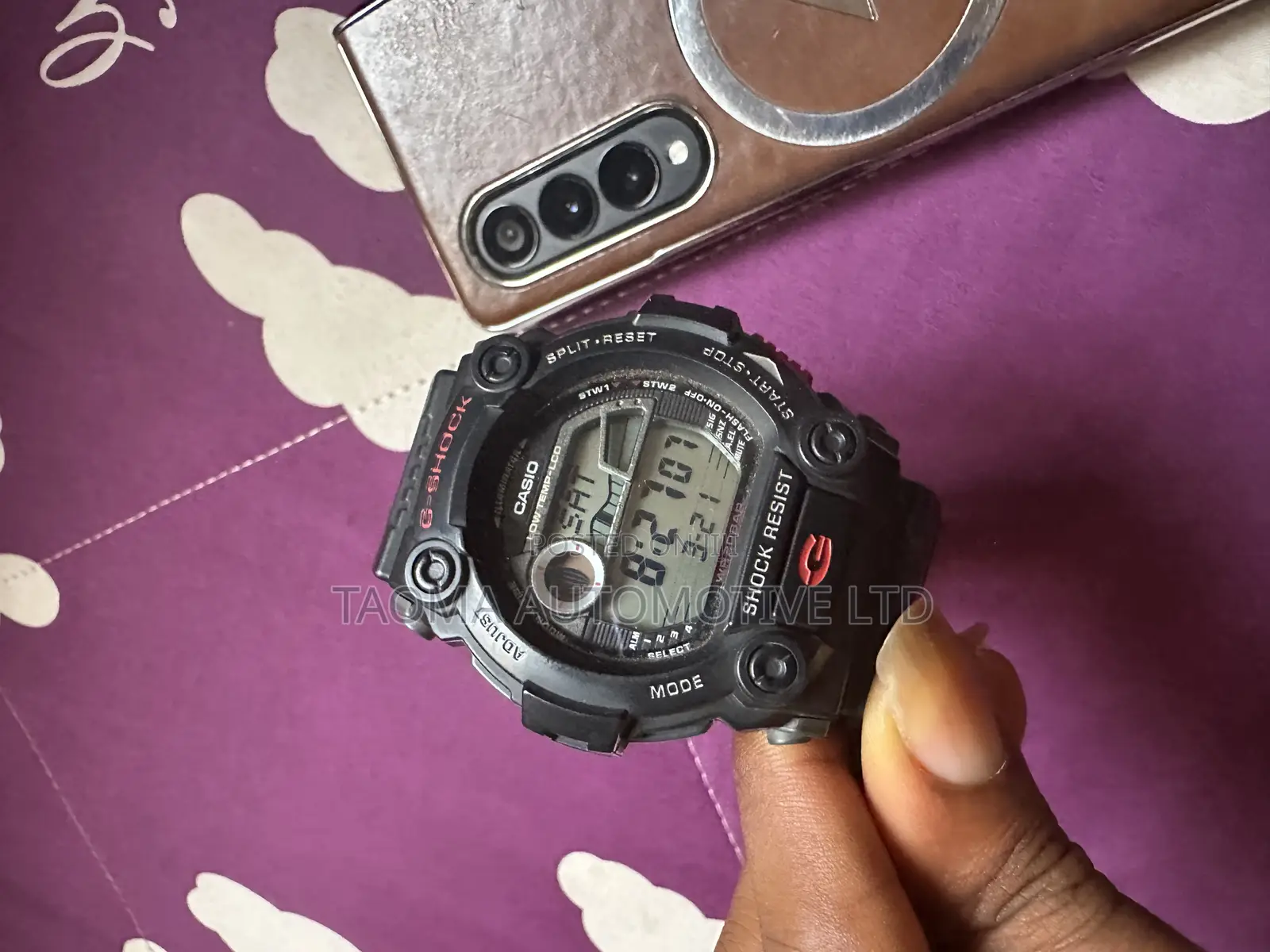 Casio G-7900-1dr Men's G-Shock Electro-Luminescent Backlight Watch