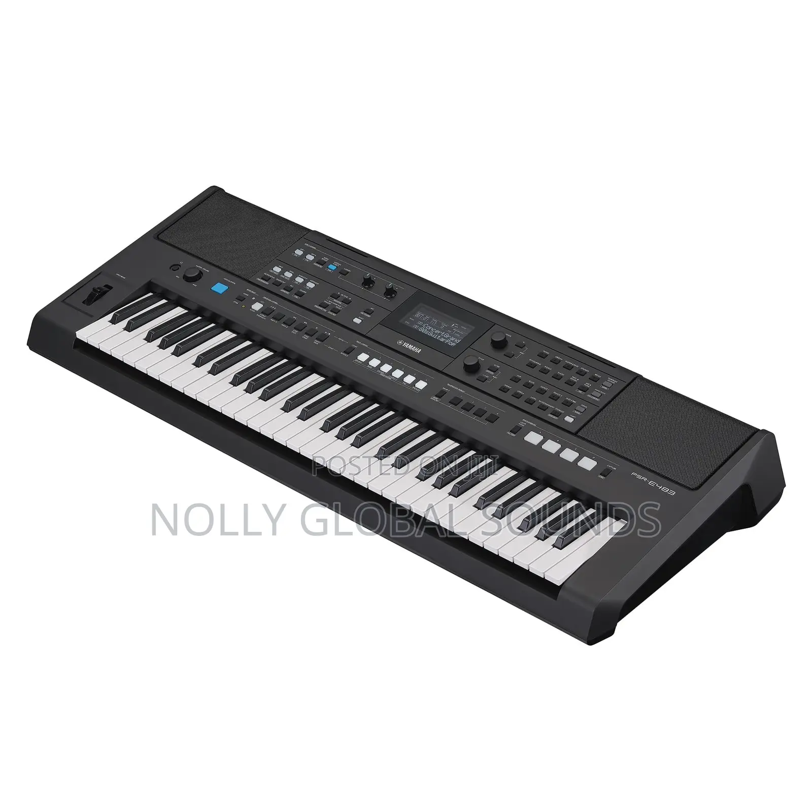 Yamaha PSR-E483 61-Key Portable Keyboard, Lightweight Design, Voices