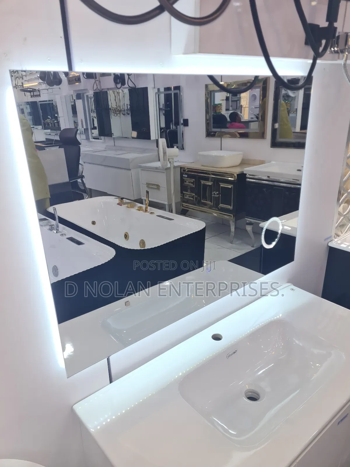 100cm Luxury Cabinet Mirror