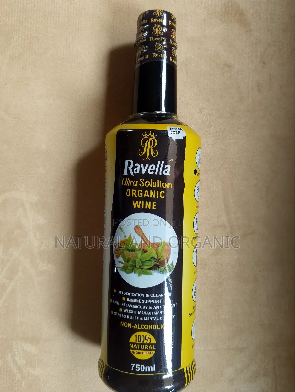 Ravella Ultra Solution Organic Wine Takes Care of Women Wellness