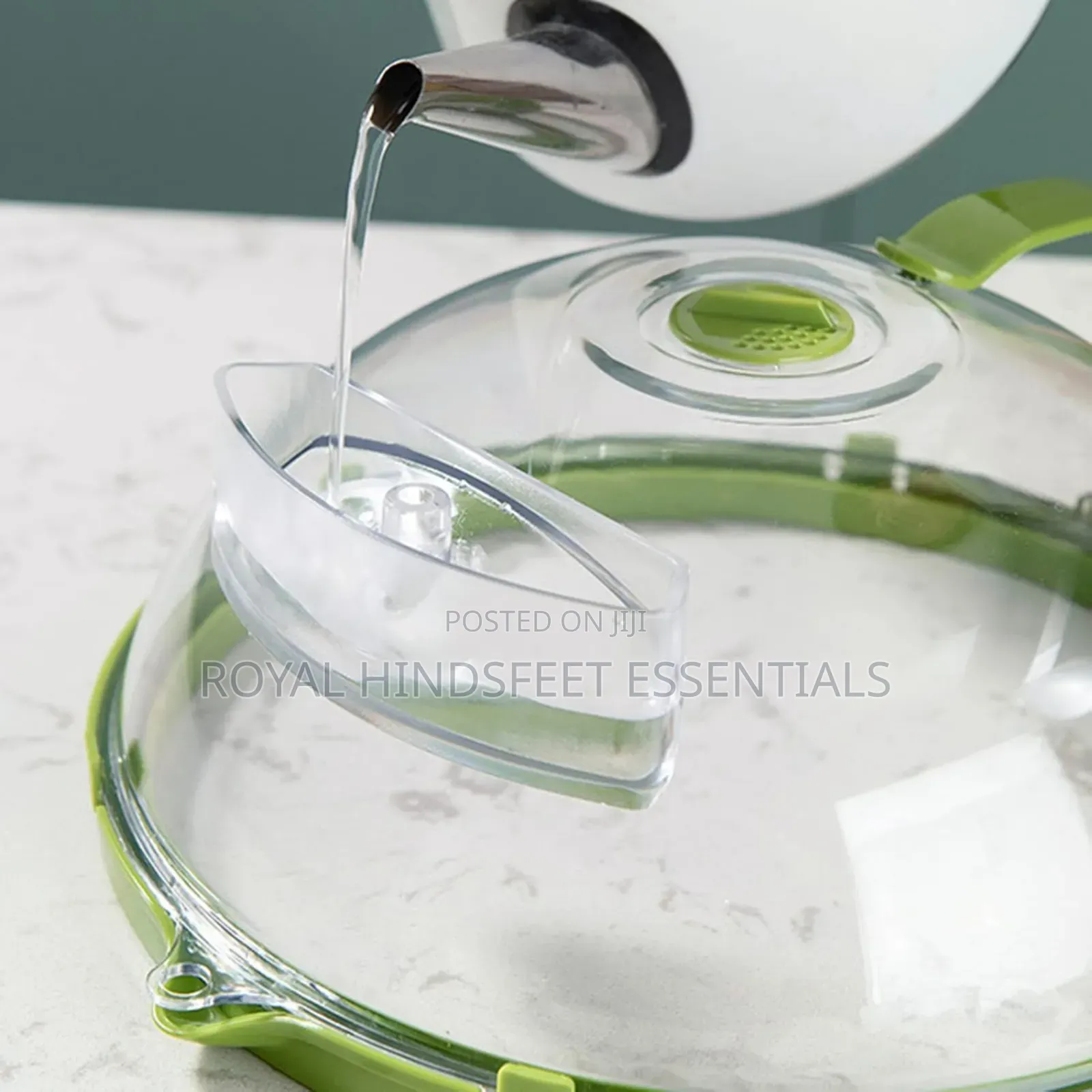 Microwave Splash Water Injected Cover