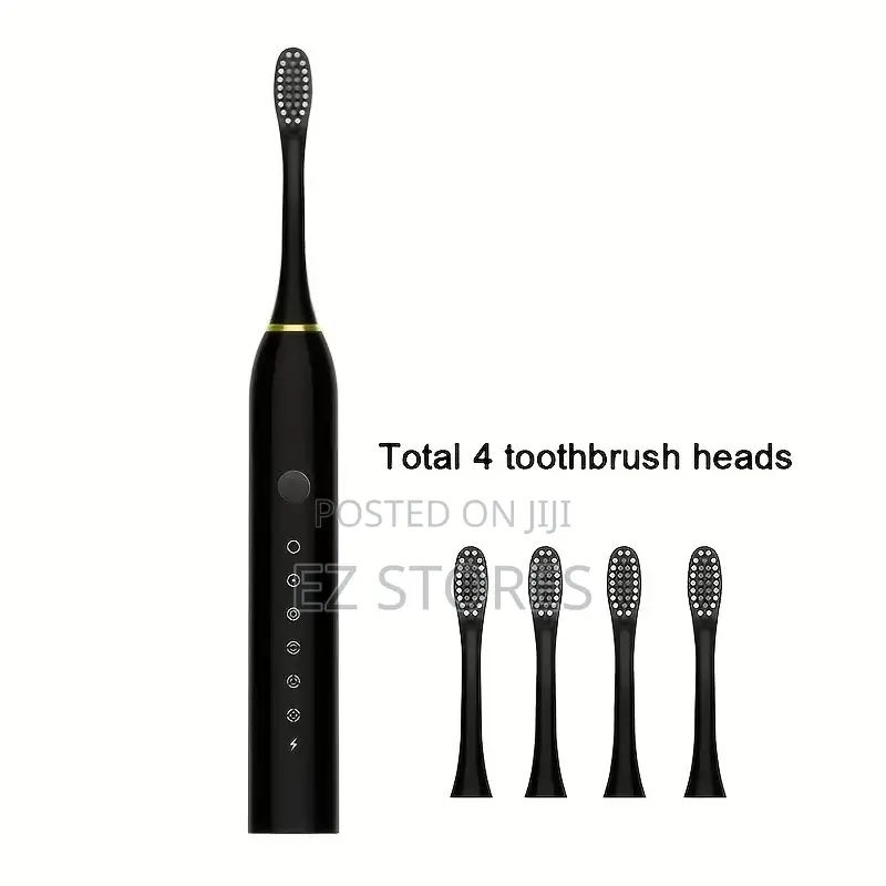 Electric Toothbrush | 6 Modes Usb Rechargeable Waterproof