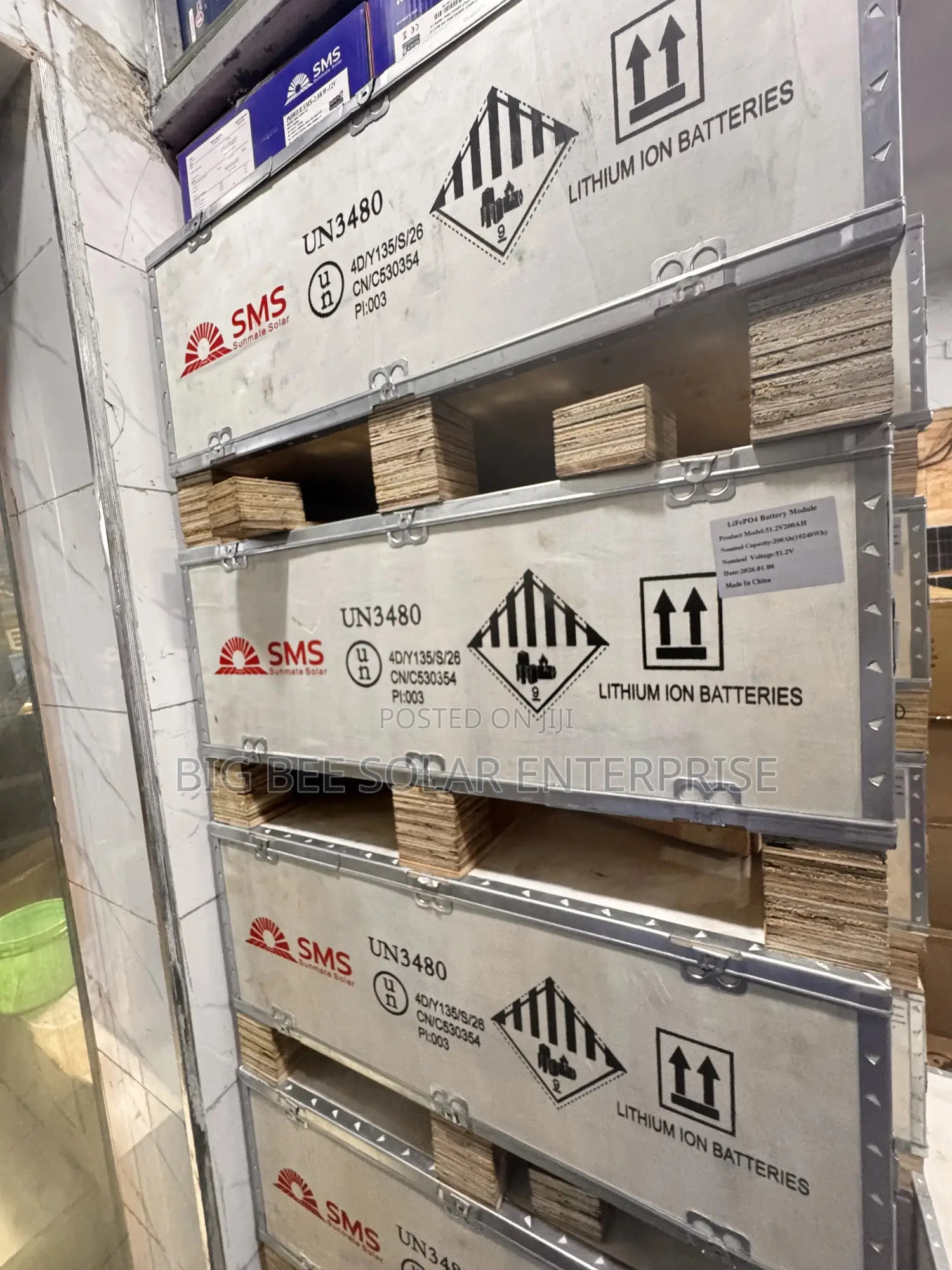 10kwh 48v SMS Lithium Battery