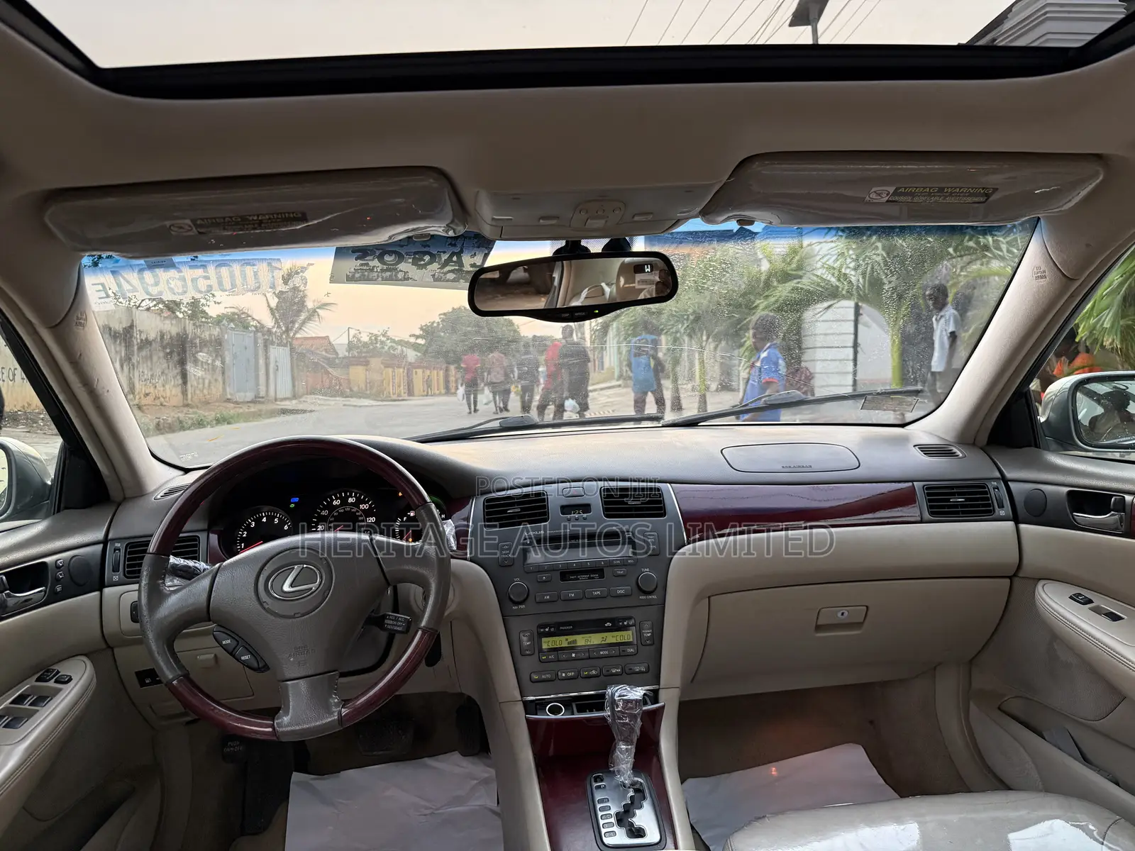 Lexus ES 2003 Green