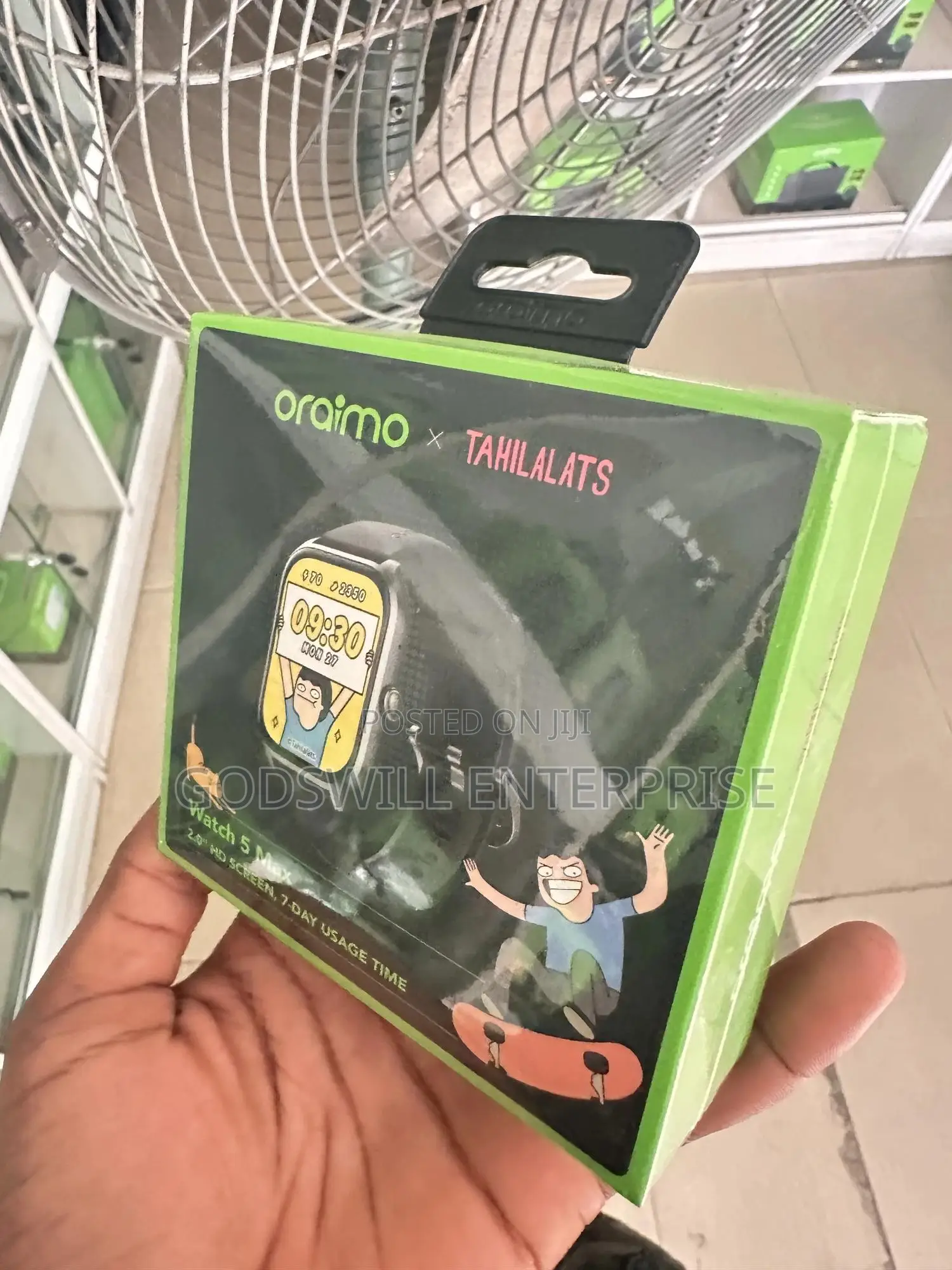 Oraimo X Tahilalats Watch 5 Max