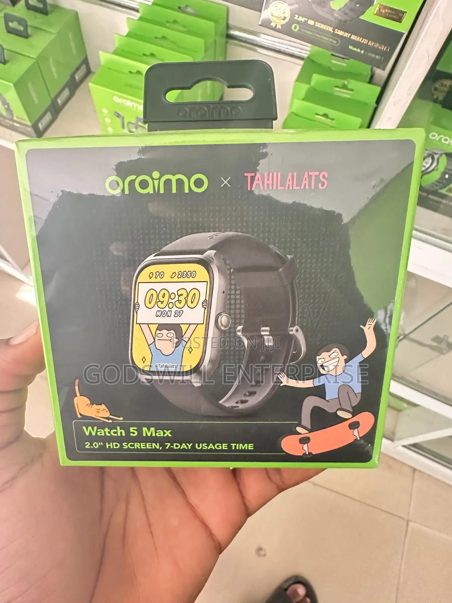Oraimo X Tahilalats Watch 5 Max