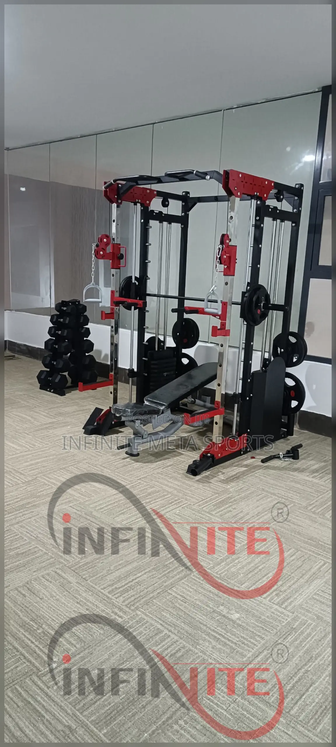 Heavy Duty Multifunctional Smith Machine