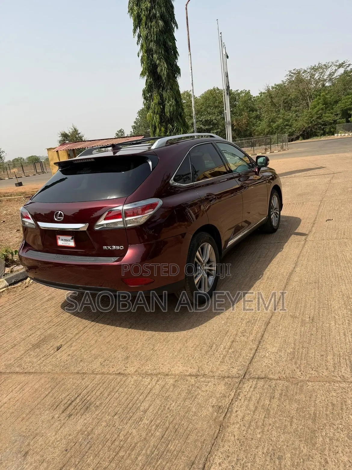 Lexus RX 350 2015 Burgundy