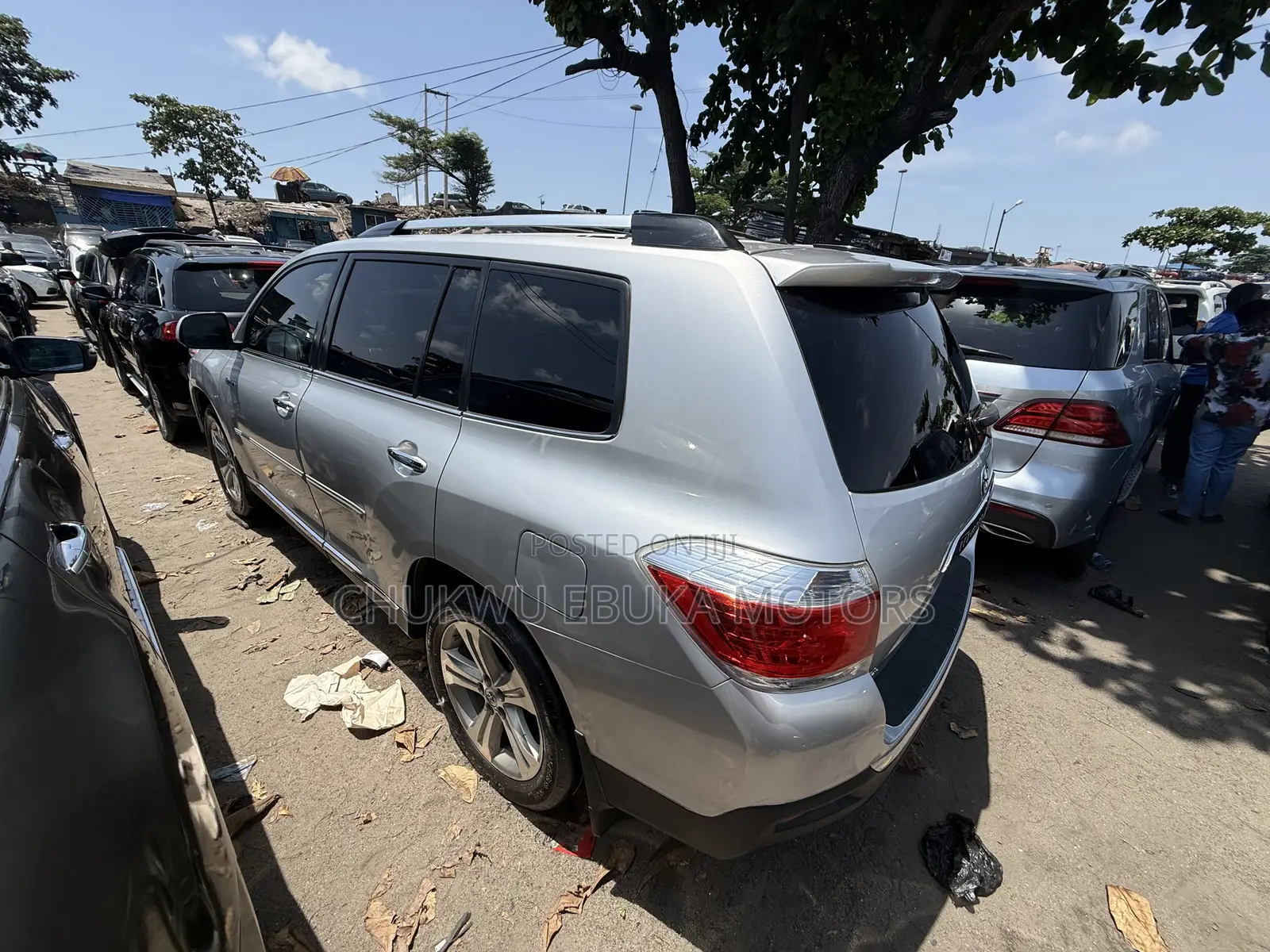 Toyota Highlander Limited 3.5L 2WD 2013 Silver