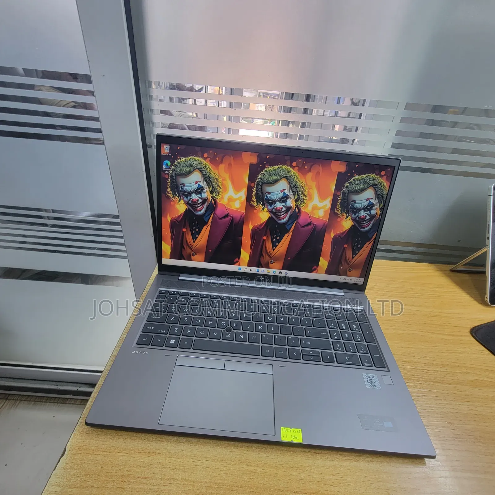 Laptop HP Zbook Fury 15 G7 16GB Intel Core i7 SSD 512GB