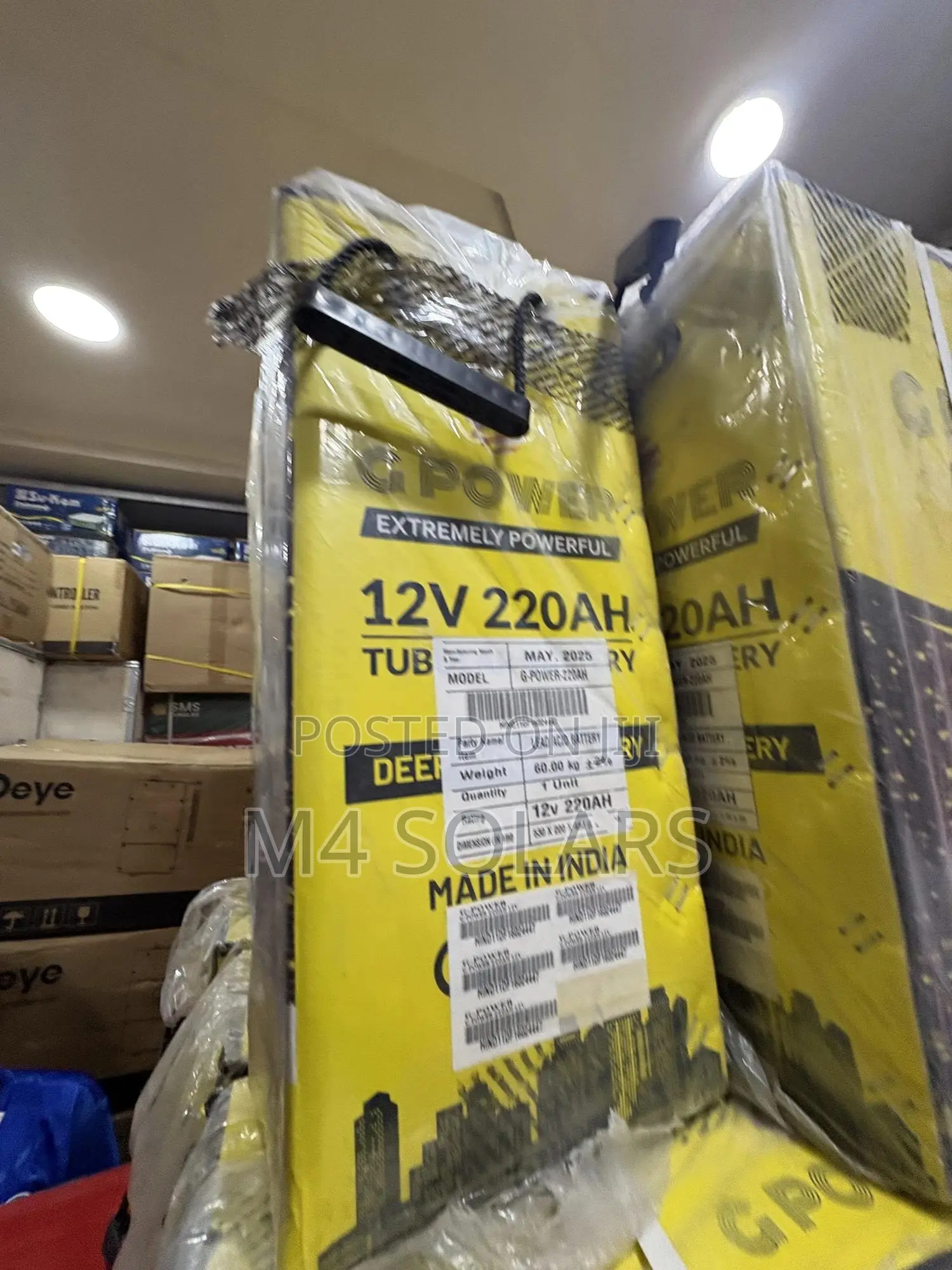 G-Power 220ah 12v Tubular Battery