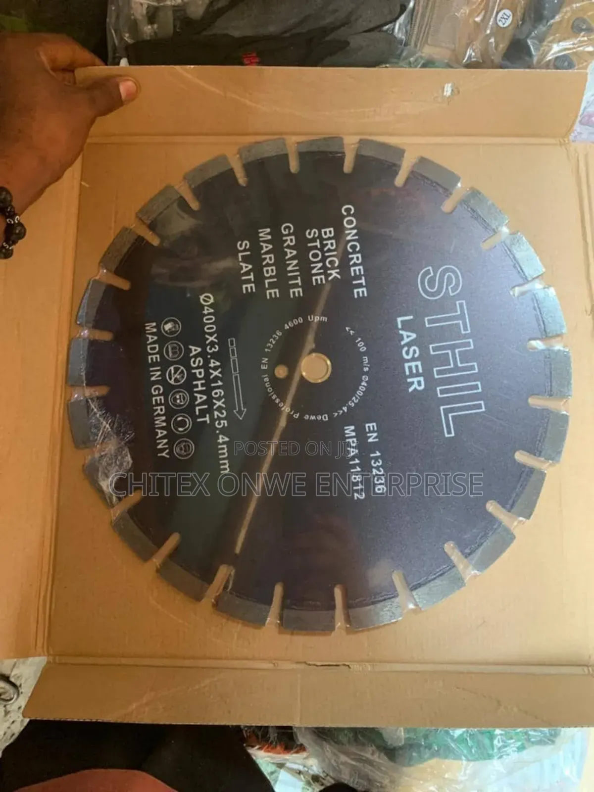 Sthil Laser Diamond Cutting Disc (16inch)