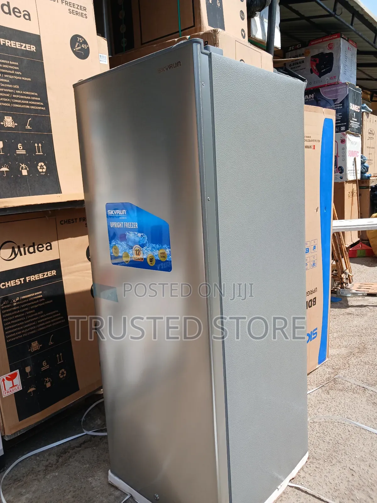 Skyrun Upright Freezer 7 Drower