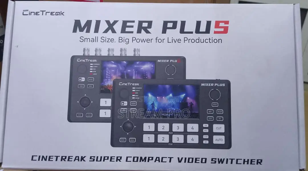 Cinetreak Mixer Plus 4-channel Hdmi Streaming Video Switcher