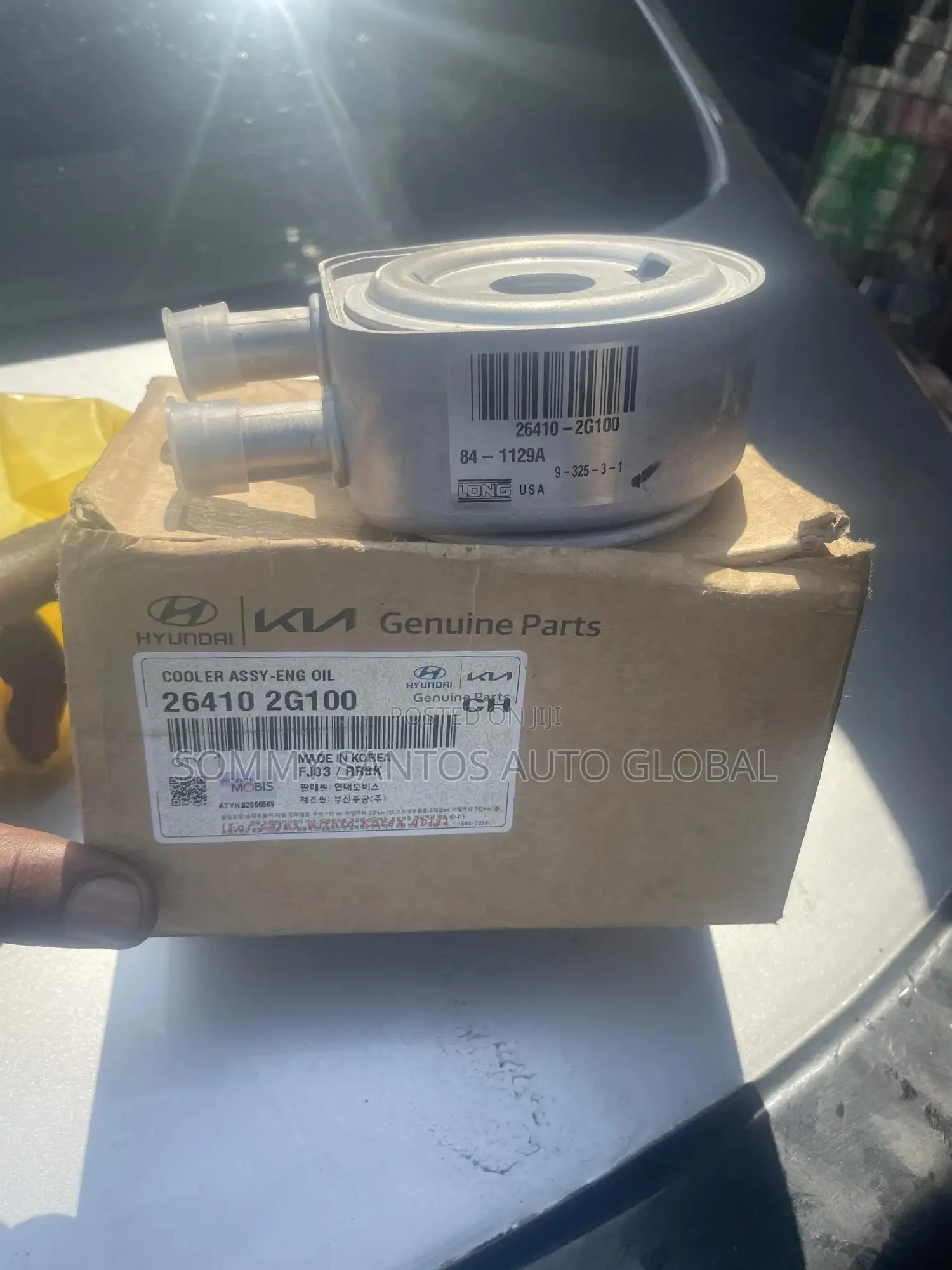 Original Oil Cooler for Hyundai Sonata Available