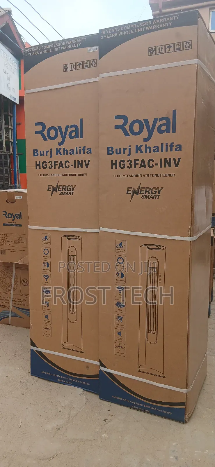 Royal 3 Tons Standing Air Conditioner (Burj Khalifa)