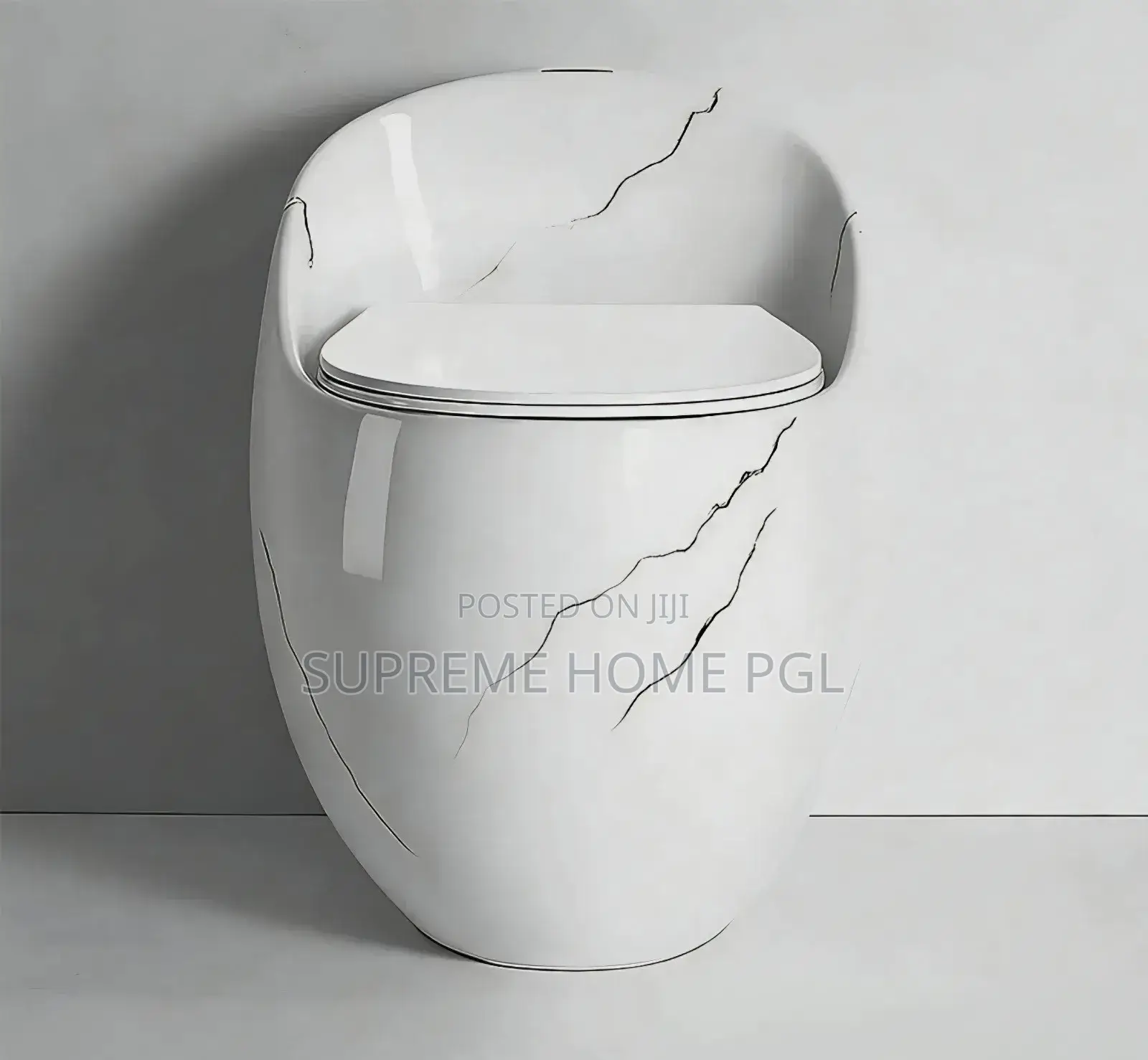 Modern Siphon Jet Flush Toilet