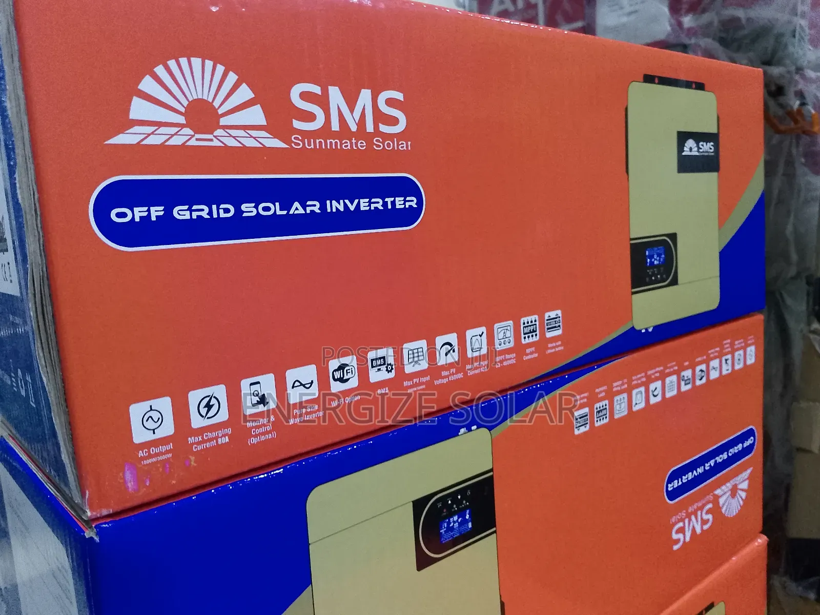 2kva 12v SMS Hybrid Inverter