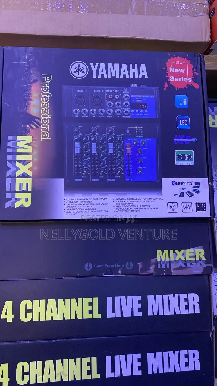 4 Channel Professional Mixer