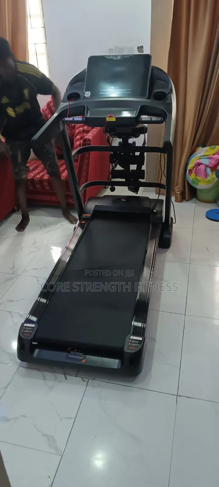 5-in-1 Commercial 5hp Treadmill With Full Copper Coil Ac Motor
