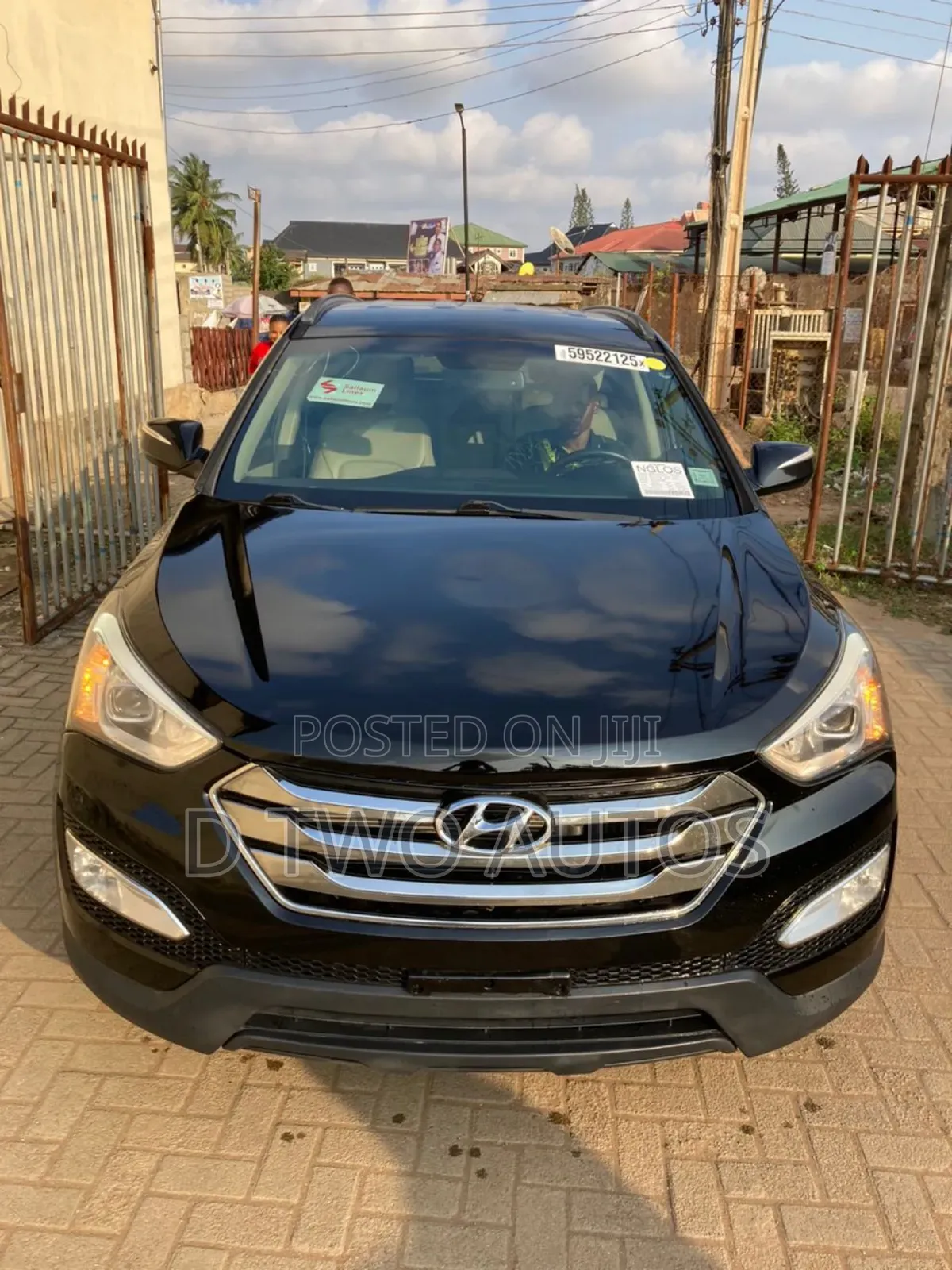 Hyundai Santa Fe Limited 4dr SUV (3.3L 6cyl 6A) 2015 Black