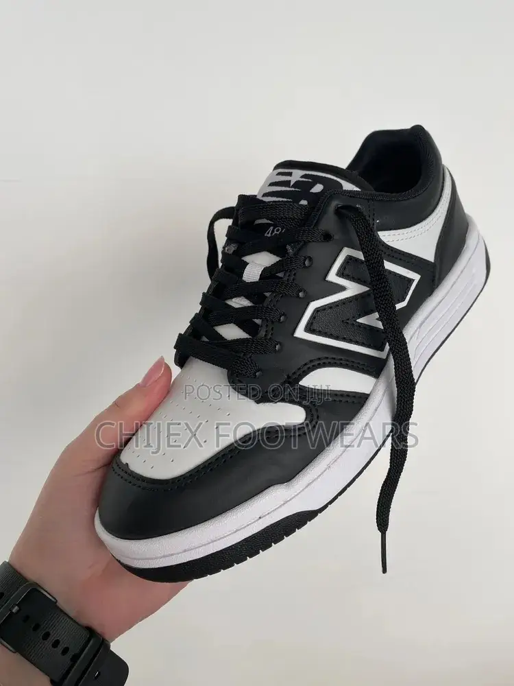 New Balance Bb480 in Black and White.