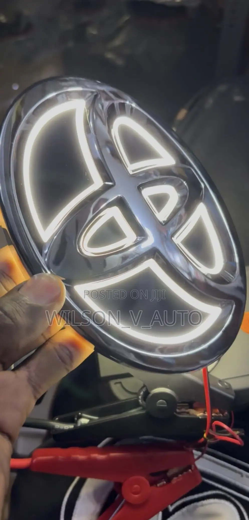 Led Front Grill For Toyota Logo