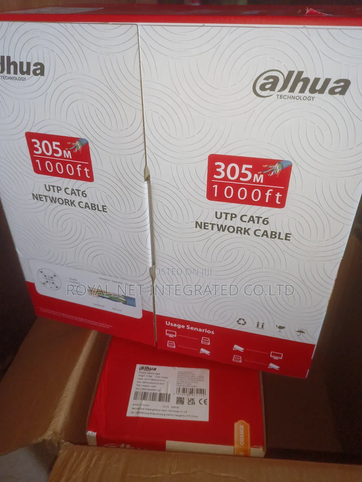 Cat6 Copper Cable Utp