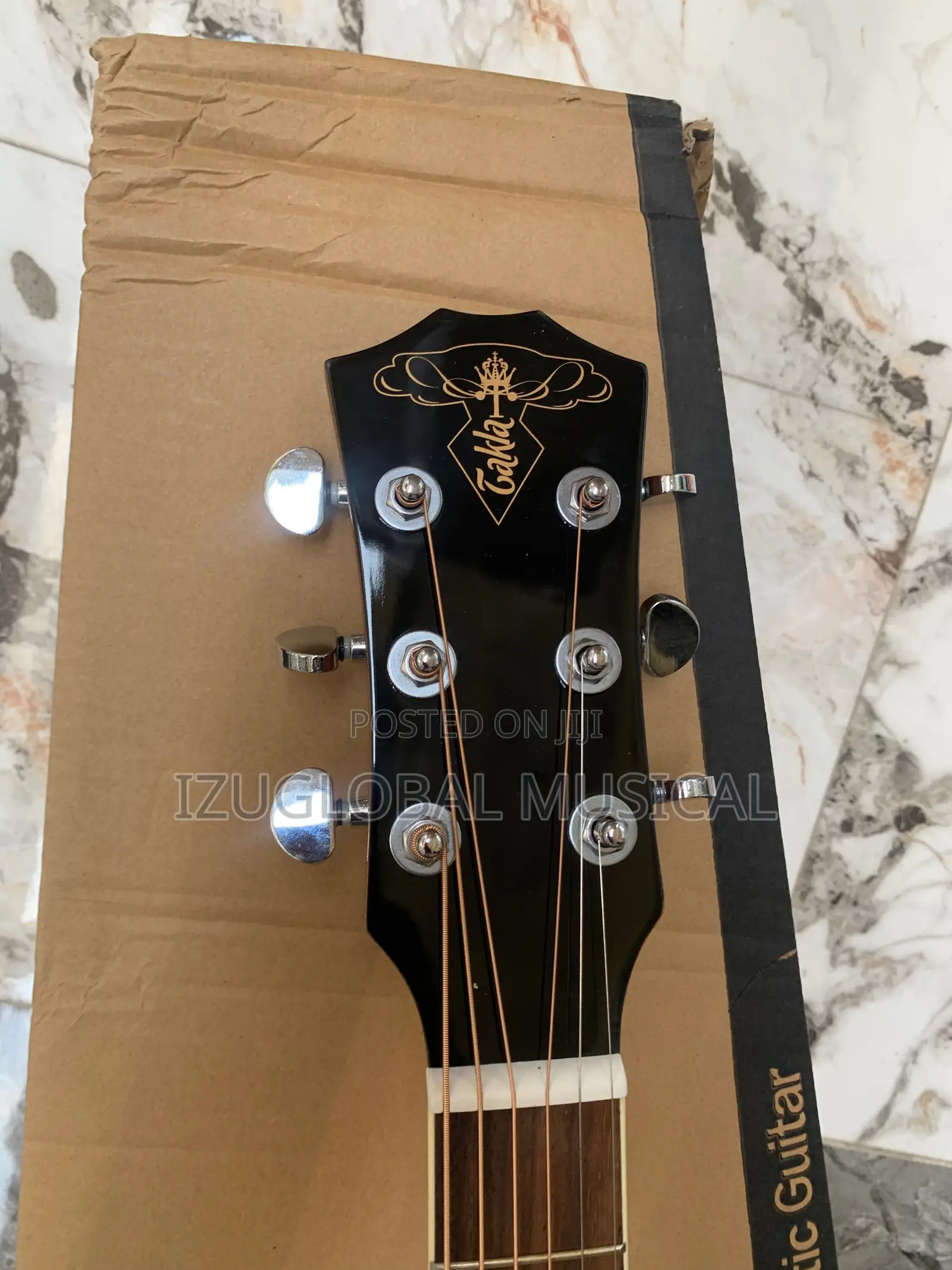 Takle Size 41” Semi Acoustic Guitar With Bag and Belt