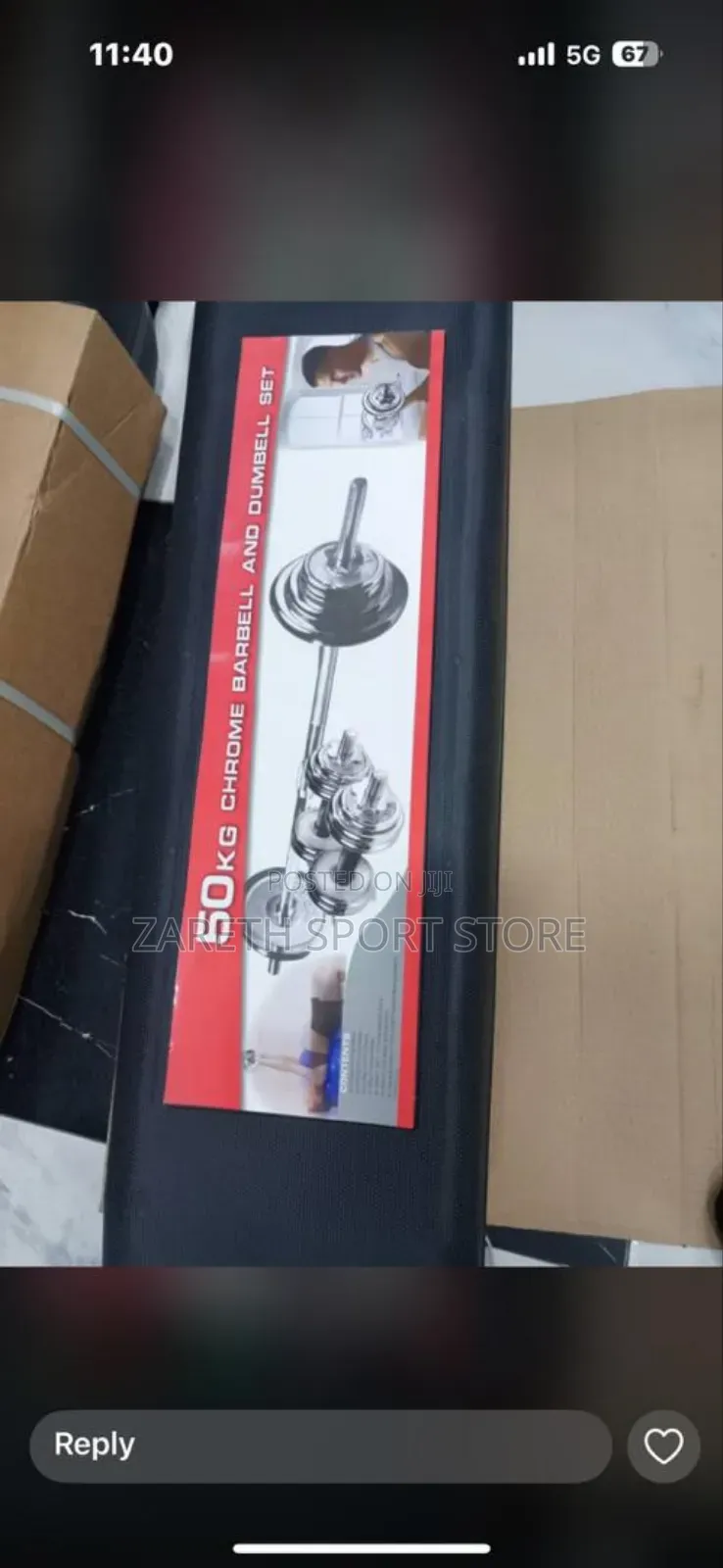 50kg Adjustable Dumbbells