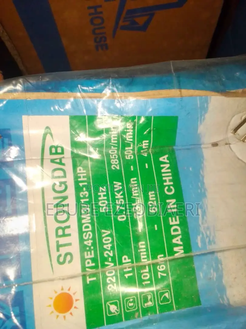 1 Hp Strongdab Submersible Pump
