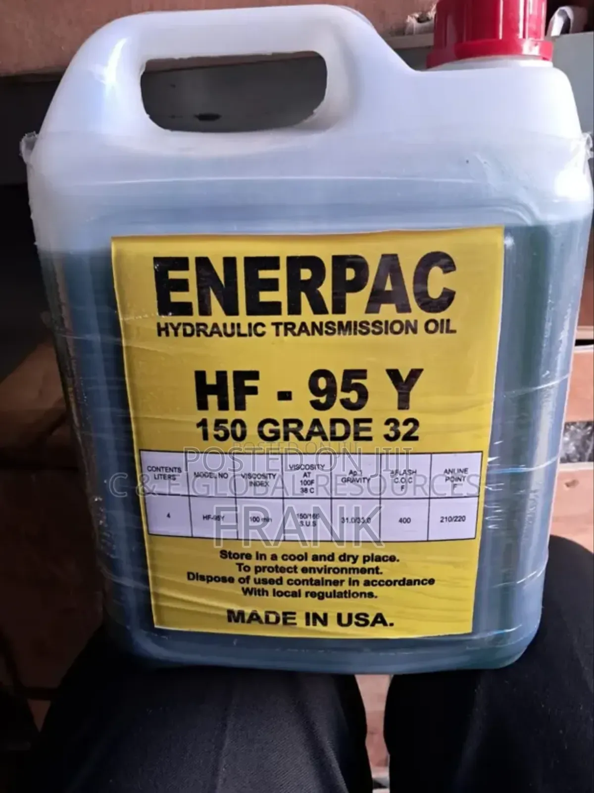 Enerpac Oil