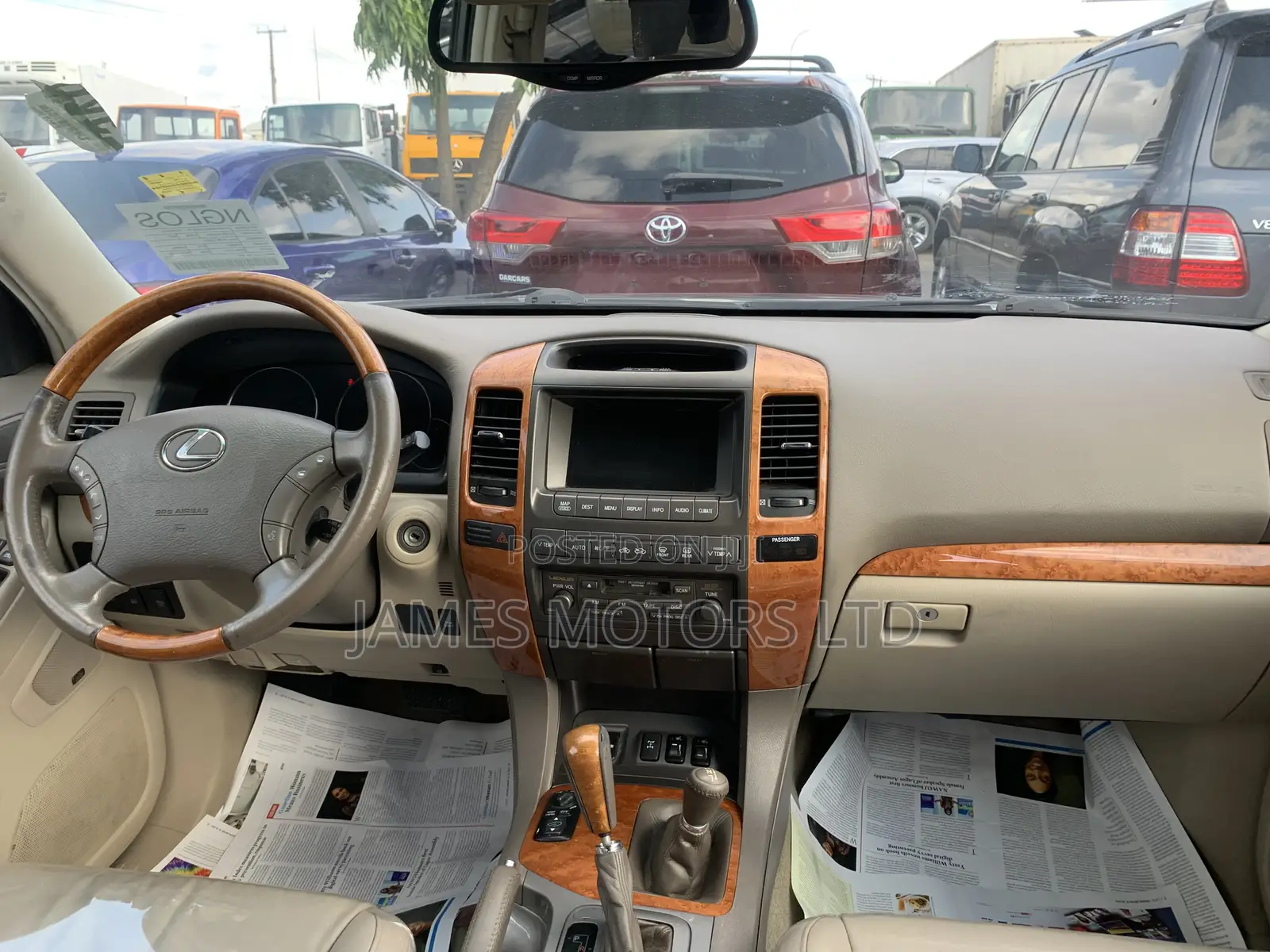 Lexus GX 470 Sport Utility 2005 Gray