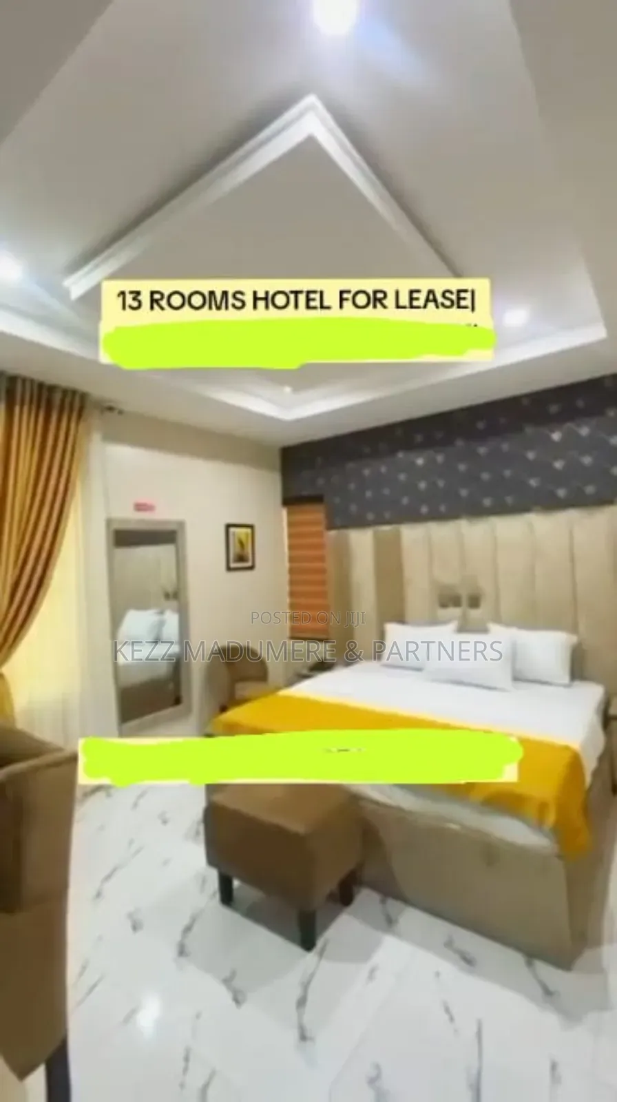To Let/ Lease : 52 Rooms Hotel , , Agip Port Harcourt