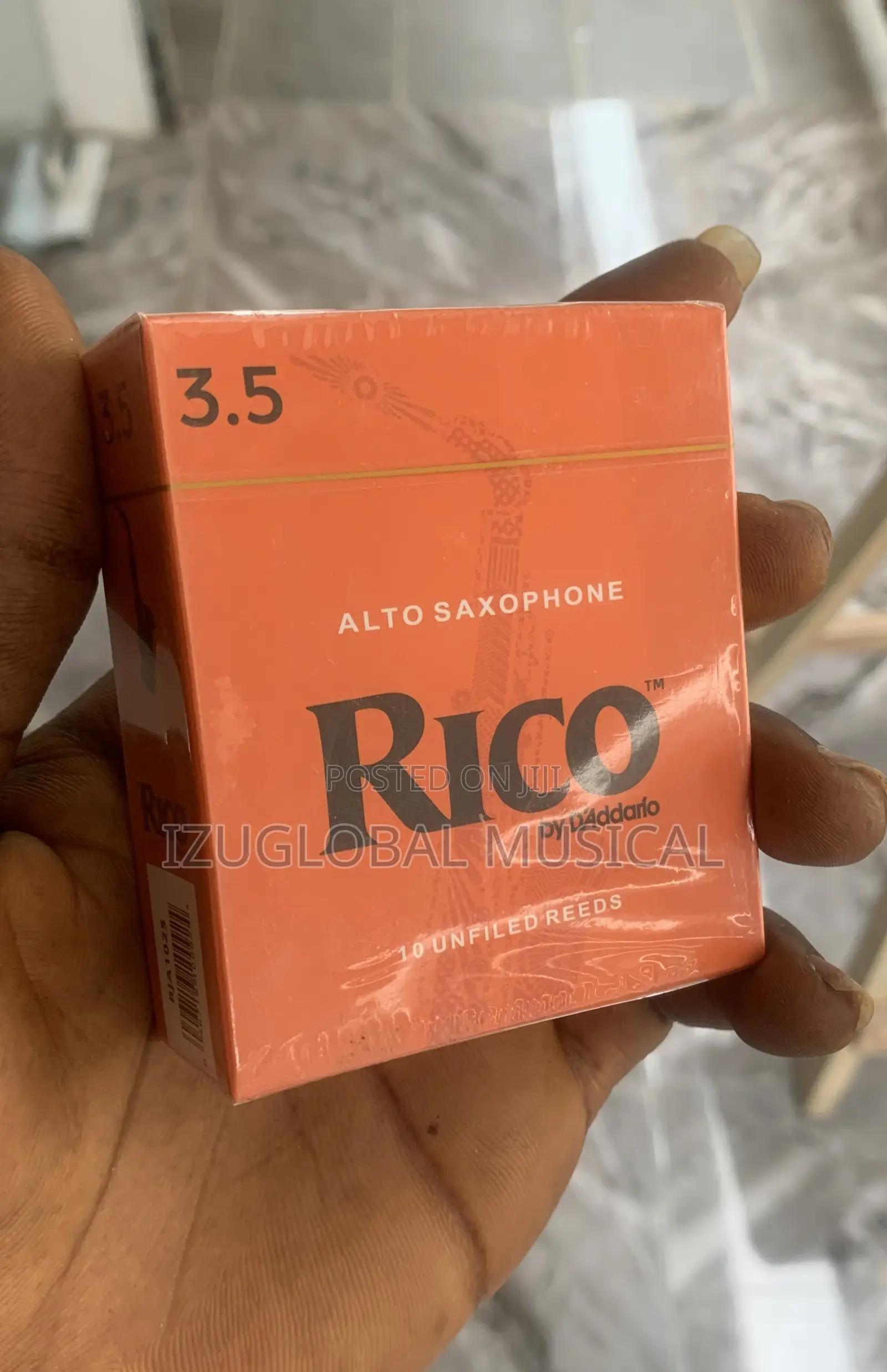 Rico Alto Saxophone Size 3.5 Reed 10 Infield Rico Reed